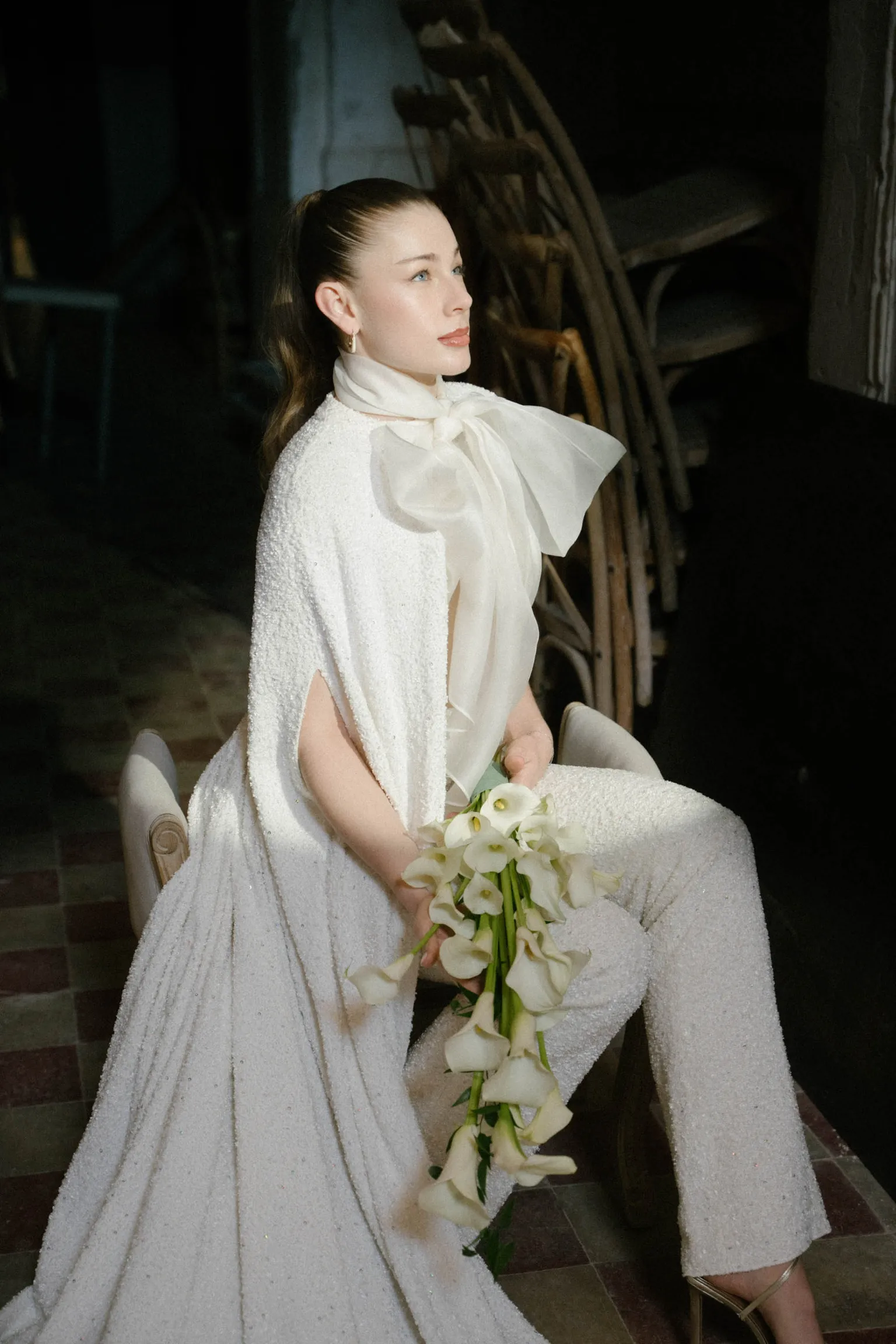 Bridal Cartuja — retrato nupcial editorial